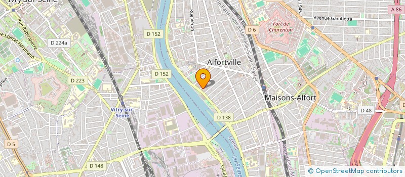 localisation de l'entreprise ASS DE JEUNES POUR LE DEVELOPPEMENT DE MANDZA à ALFORTVILLE