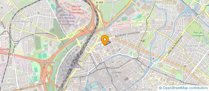 localisation de l'entreprise ASS DE L ECOLE ELEMENTAIRE ST JEAN à STRASBOURG