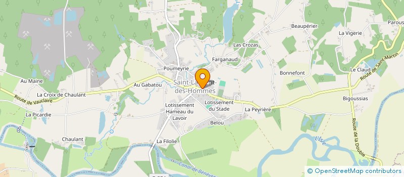 localisation de l'entreprise ASS DE L ECOLE PRIMAIRE  SAINT-MEDARD-DE-MUSSIDAN