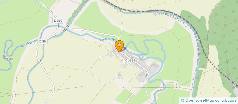 localisation de l'entreprise ASS DE LA BARBOURE  BOVEE-SUR-BARBOURE