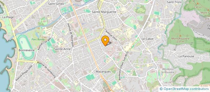 localisation de l'entreprise ASS DE LA CHAIRE CARDIOLOGIE à MARSEILLE
