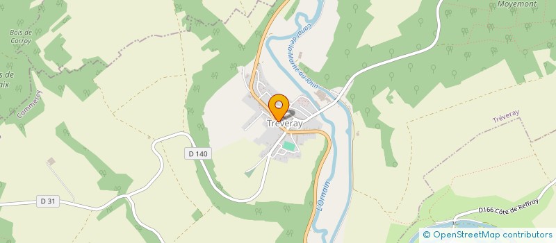 localisation de l'entreprise ASS DE LA JEUNESSE DE TREVERAY à TREVERAY