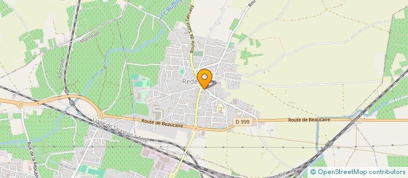 localisation de l'entreprise ASS DE LA JEUNESSE & DES ASS DE REDESSAN  REDESSAN