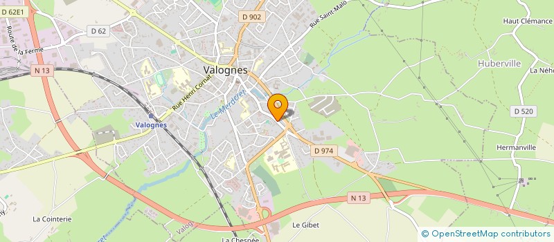 localisation de l'entreprise ASS DE LA MAISON FAMILIALE DE VALOGNES  VALOGNES