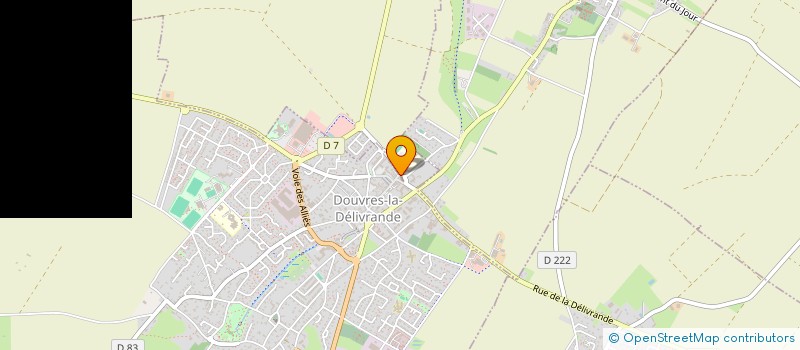 localisation de l'entreprise ASS DE LA MAITRISE NOTRE-DAME à DOUVRES-LA-DELIVRANDE
