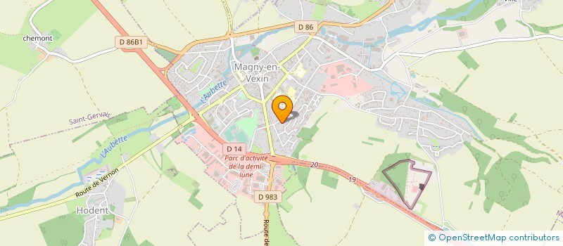 localisation de l'entreprise ASS DE LIEUX D'ACCUEIL FAMILIAUX à MAGNY-EN-VEXIN
