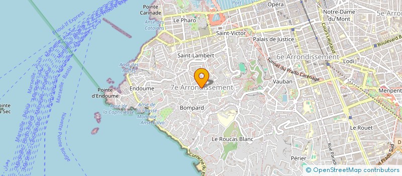 localisation de l'entreprise ASS DE MEDECINE AERONAUTIQUE DU SUD EST à MARSEILLE
