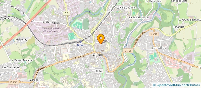 localisation de l'entreprise ASS DE PARENTS D'ELEVES à DINAN