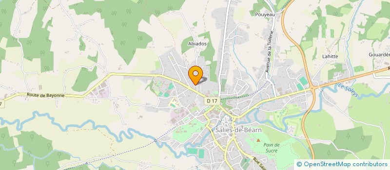 localisation de l'entreprise ASS DE PARENTS D'ELEVES ECOLE COMMUNALE  BELLOCQ