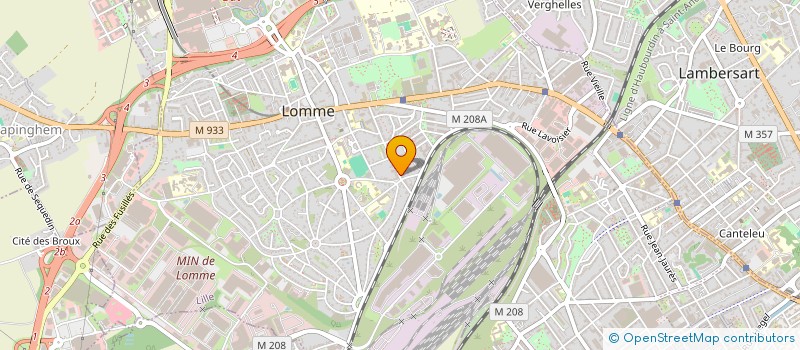 localisation de l'entreprise ASS DE PARENTS D'ELEVES MINET-DEFRENNE à LILLE