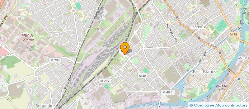 localisation de l'entreprise ASS DE PARENTS ELEVES DE VOLTAIRE SEVIGNE à LILLE