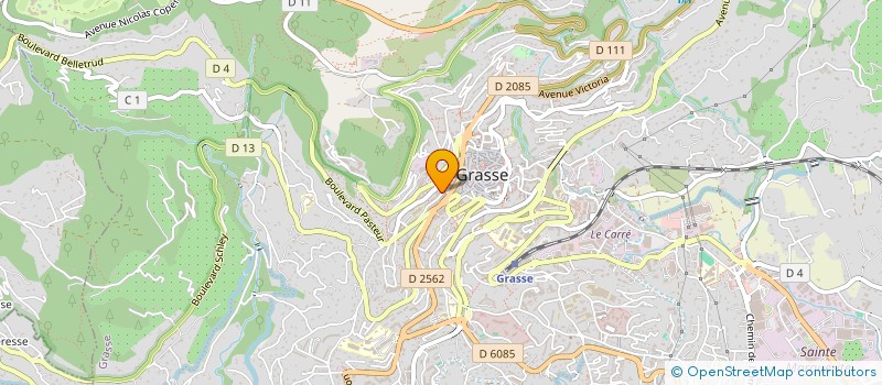 localisation de l'entreprise ASS DE PLACEMENTS EXTERIEURS à GRASSE
