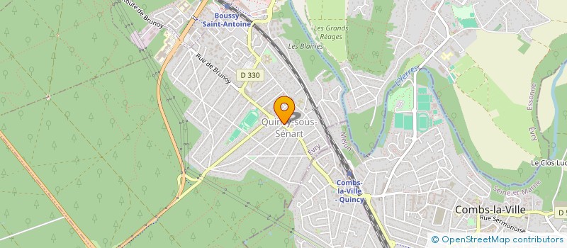 localisation de l'entreprise ASS DE PREVENTION DE LA DELINQUANCE à QUINCY-SOUS-SENART