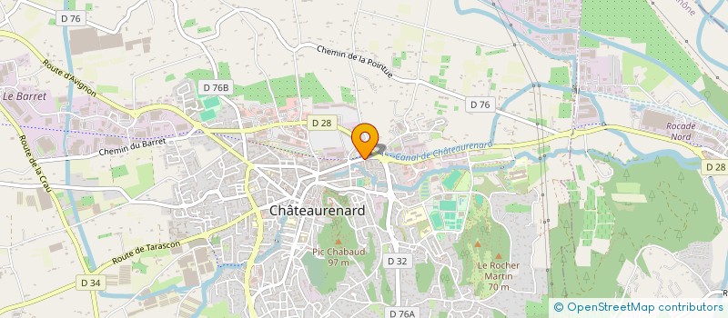 localisation de l'entreprise ASS DE PREVOYANCE SOCIALE à CHATEAURENARD