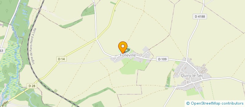 localisation de l'entreprise ASS DE PROMO SITE FOLLEVILLE  FOLLEVILLE