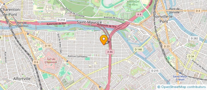 localisation de l'entreprise ASS DE PROTECTION DE L ENVIRONNEMENT A MAISONS ALFORT  MAISONS-ALFORT