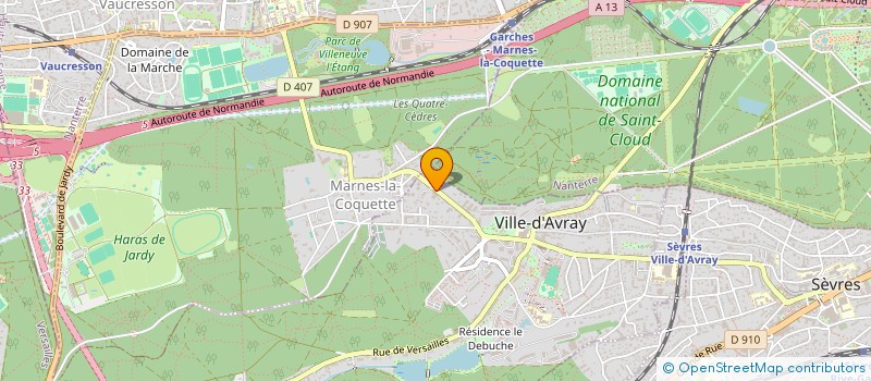 localisation de l'entreprise ASS DE RECHERCHE EN MEDECINE D'URGENCE ET REANIMATION à VILLE-D'AVRAY