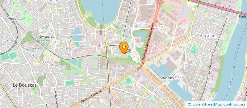 localisation de l'entreprise ASS DE RECHERCHE TECHNIQUES SOCIALES à BORDEAUX