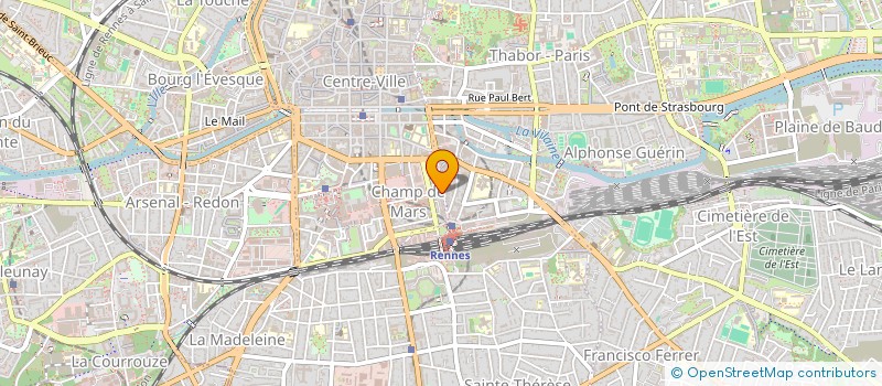 localisation de l'entreprise ASS DE REMPLT LA PRIMEUR  RENNES