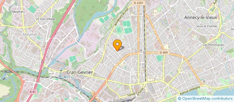 localisation de l'entreprise ASS DE SAUVEGARDE DE LA CHEVRE DES SAVOIE à ANNECY