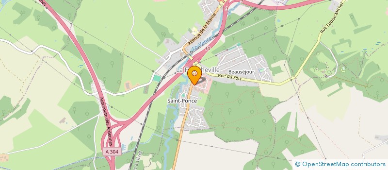 localisation de l'entreprise ASS DE SAUVEGARDE DU FORT ET DE LA BATTERIE DES AYVELLES  LA FRANCHEVILLE