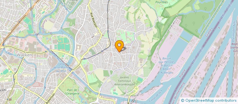 localisation de l'entreprise ASS DE SCLEROSES ET DE LEURS AMIS à STRASBOURG