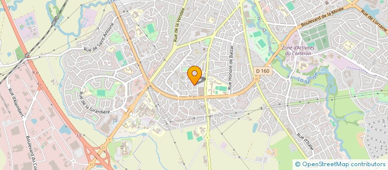 localisation de l'entreprise ASS DE SERVICES AUX PERSONNES à CHOLET