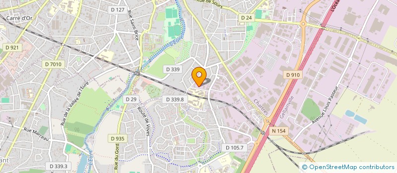 localisation de l'entreprise ASS DE SERVICES ENTREPRISES EURE ET LOIR à CHARTRES