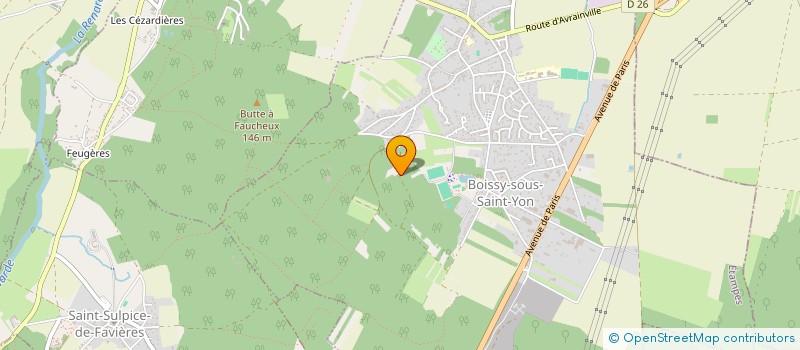 localisation de l'entreprise ASS DE SOINS D'AIDE MENAGERE A DOMICILE à BOISSY-SOUS-SAINT-YON