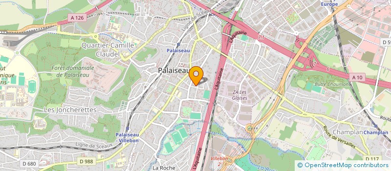 localisation de l'entreprise ASS DE SOLIDARITE AVEC LES FAMILLES ROUMAINES à PALAISEAU