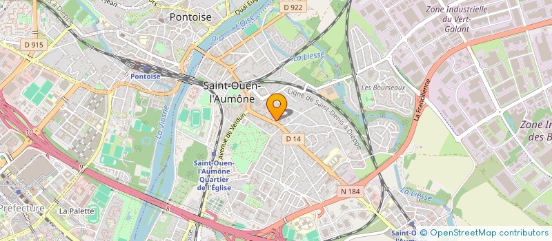 localisation de l'entreprise ASS DE SOLIDARITE FRANCO ALGERIENNE  SAINT-OUEN-L'AUMONE