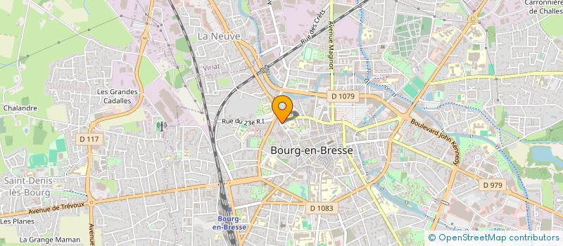 localisation de l'entreprise ASS DE SOUTIEN AUX SOINS PALLIATIFS à BOURG-EN-BRESSE