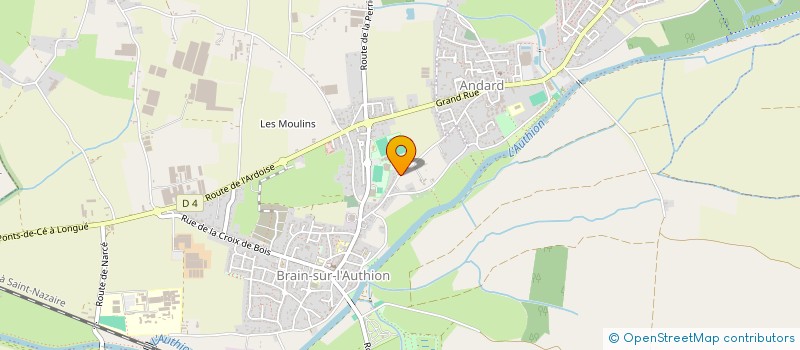 localisation de l'entreprise ASS DE VACANCES INTER ETABLISSEMENT à TRELAZE