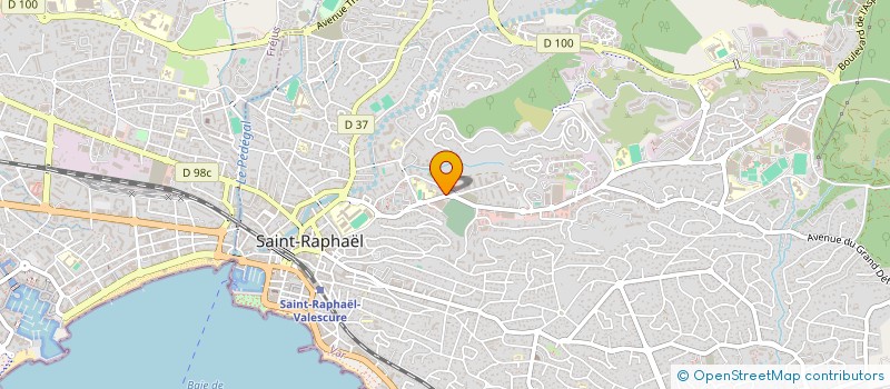 localisation de l'entreprise ASS DECLIC ACTIVITES à SAINT-RAPHAEL