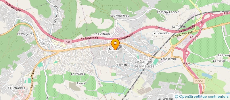 localisation de l'entreprise ASS DEF DES INTERETS D EXPROPRIATION à LE CANNET-DES-MAURES