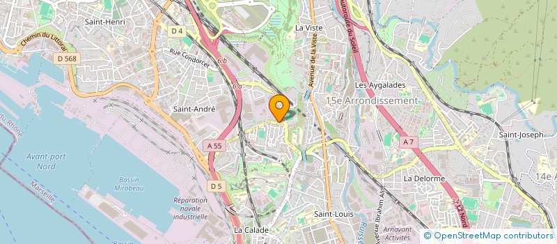 localisation de l'entreprise ASS DEF INT LOCATAIRES MAUREPIANE 2 à MARSEILLE