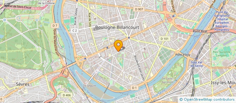 localisation de l'entreprise ASS DEFEN AUDIOV COURT METRAGE à BOULOGNE-BILLANCOURT