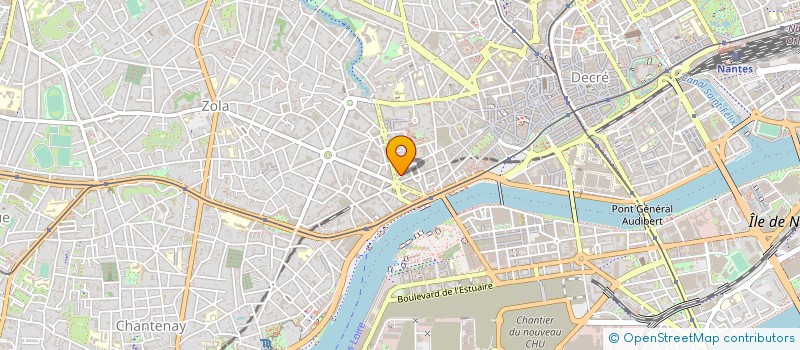 localisation de l'entreprise ASS DEFENS ENVIRON HABITANTS QUARTUER à NANTES