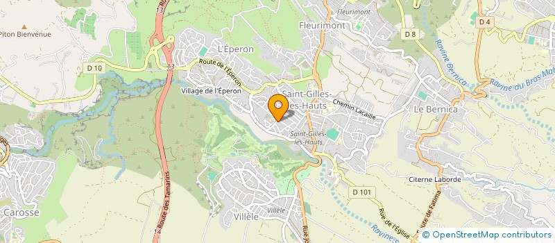 localisation de l'entreprise ASS DEFENSE ADMINISTRES SAINT PAULOIS à SAINT-PAUL