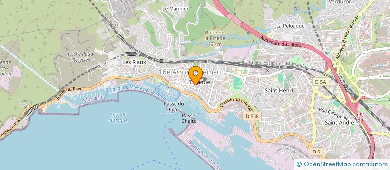 localisation de l'entreprise ASS DEFENSE AMIANTE REPARATION NAVALE à MARSEILLE