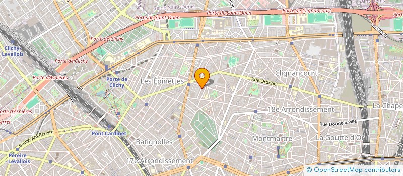 localisation de l'entreprise ASS  DEFENSE CADRE DE VIE GRD CARRIERES à PARIS