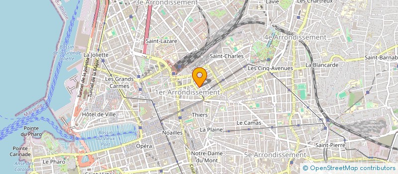 localisation de l'entreprise ASS DEFENSE COMMERCIALE DES BOISSONS à MARSEILLE