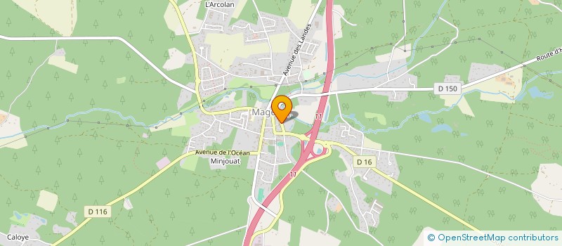 localisation de l'entreprise ASS DEFENSE CONTRE INCENDIES  AZUR