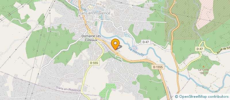 localisation de l'entreprise ASS  DEFENSE CONTRE VOIE RAPIDE à TRANS-EN-PROVENCE