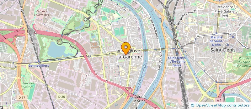 localisation de l'entreprise ASS DEFENSE DES INTERETS DE LA MOSQUEE ET DES MUSULMANS DE VILLENEUVE LA GARENNE à VILLENEUVE-LA-GARENNE