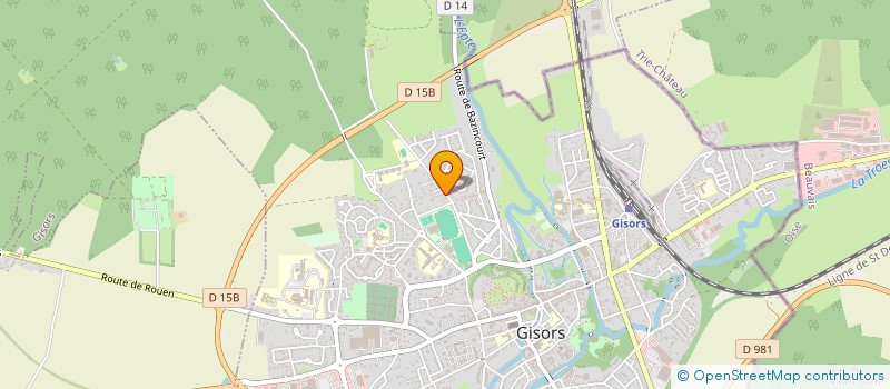 localisation de l'entreprise ASS DEFENSE DES INTERETS DES CLIENTS DU CENTRE AQUAVEXIN à GISORS