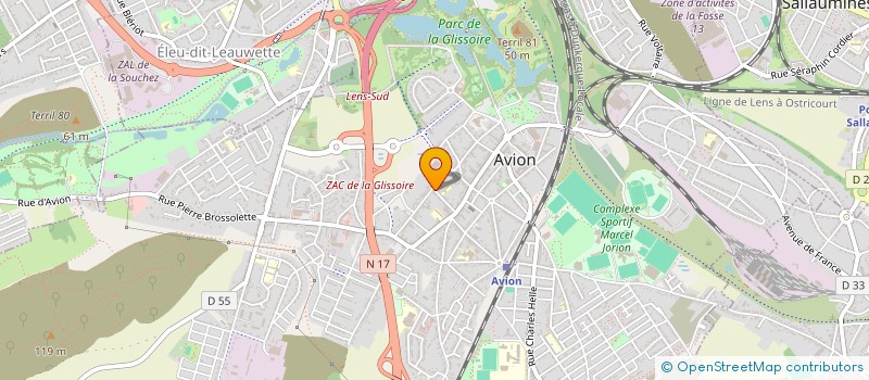 localisation de l'entreprise ASS DEFENSE DROITS DES ENFANTS REGION à AVION