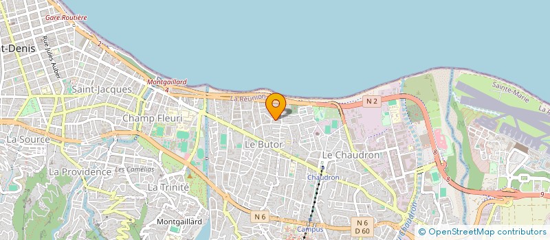 localisation de l'entreprise ASS DEFENSE DROITS ENFANT A ECOLE à SAINT-DENIS