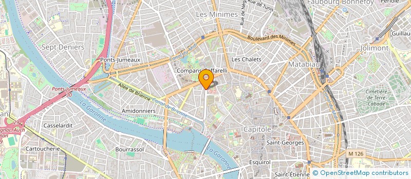 localisation de l'entreprise ASS DEFENSE INFORM CONSOMM MATIERE ASSUR à TOULOUSE