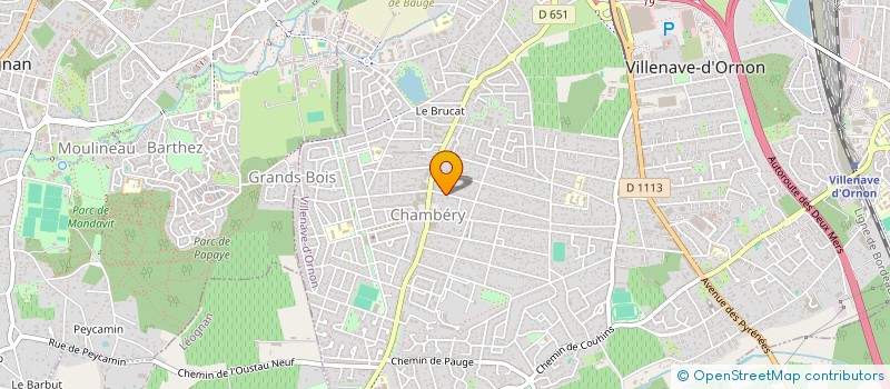 localisation de l'entreprise ASS DEFENSE INT DES PERS AGEES GIRONDE à VILLENAVE-D'ORNON